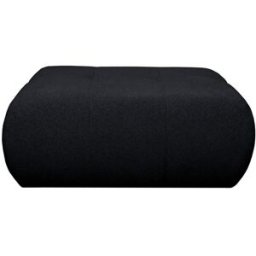 Pouf noir SOPHIE