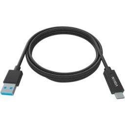 Vision Câble Usb-a Vers Usb-c Tc 1musbca/bl 1 M Black One Size unisex