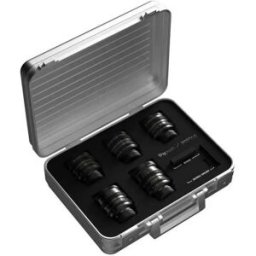 Thypoch Objectif De L´appareil Photo Simera-c Lens-5 Lens Kit 21/28/35/50/75 Mm T1.5 M Mount Black One Size unisex