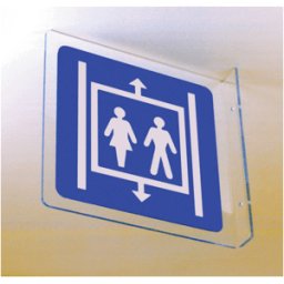 Support en drapeau verre acrylique