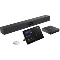 Yealink MVC S40-C5U Système natif Microsoft Teams pour petites et moyennes salles avec barre vidéo 4K, mini-PC et tablette tactile nouvelle