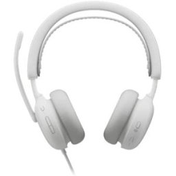 Logitech Zone Wired 2 Blanc Teams Casque filaire USB-C certifié Microsoft Teams avec ANC hybride adaptative, double micro IA et design confortable