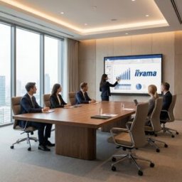 IIYAMA ProLite TE9813A-B1AG Écran Interactif 98'' Écran interactif professionnel très grand format de 98" avec résolution 4K UHD et Android 14, conçu