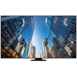 Samsung QE98C Écran LCD géant à résolution 4K, idéal pour l'affichage dynamique 16/7 en environnement professionnel.