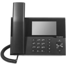 Innovaphone IP232 Noir Téléphone Téléphone IP avec écran tactile