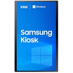 Samsung Kiosk KM24C Celeron Borne de 24 pouces avec affichage Full-HD, technologie tactile et Windows IoT Enterprise, idéale pour les environnements