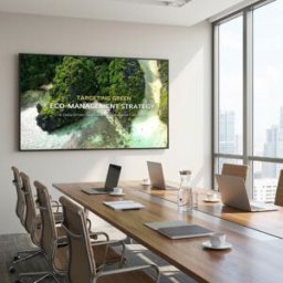 LG 50UL3Q-E Écran Professionnel UHD 50'' Écran professionnel UHD de 50'' avec plateforme LG webOS 6.1, capteur de luminosité automatique et gestion à