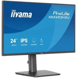 IIYAMA ProLite XB2493HSU-B1 Moniteur 24'' écoresponsable Écran IPS Full HD de 24 pouces avec taux de rafraîchissement 120 Hz, support ergonomique et