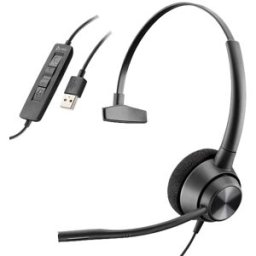 Poly Plantronics EncorePro 310 USB-A Casque Monaural léger USB-A, pour ordinateur, avec perche micro flexible et réduction des bruits parasites