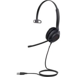 Yealink UH35 mono USB-A Teams Casque ergonomique avec busylight et perche micro flexible, parfait pour les longues sessions d'appels sur PC et