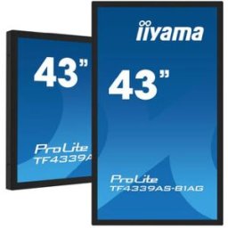 IIYAMA Prolite TF4339AS-B1AG Écran tactile professionnel polyvalent de 43" avec résolution Full HD.