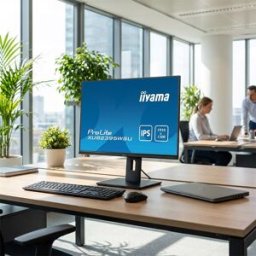 IIYAMA ProLite XUB2395WSU-B5 Écran IPS 22,5'' Moniteur professionnel WUXGA de 22,5" avec dalle IPS, pied réglable en hauteur et rotation pivot pour un