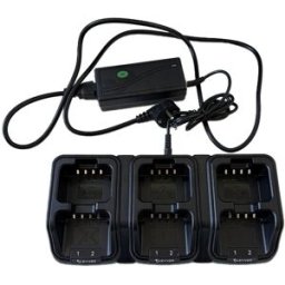Cleyver chargeur multiple pour Talk 55 Pro Chargeur multiple à 6 positions pour talkie walkie Cleyver Talk 55 Pro