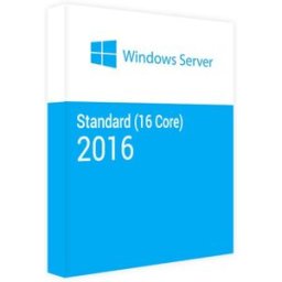 Microsoft Windows server 2016 Standard 16 Core Licence 16 cœurs pour Windows Server 2016 Standard, conçue pour des serveurs d'entreprise stables, évolutifs et