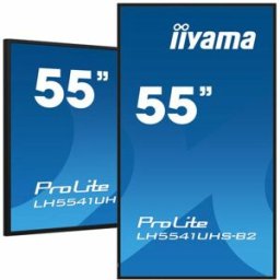 IIYAMA ProLite LH5541UHS-B2 Écran 4K avec fonctionnement 24h/24, idéal pour l'affichage dynamique dans vos espaces professionnels.