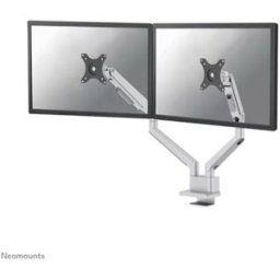 Support d'écran double Neomounts DS70-250SL2 Support double inclinable, rotatif et pivotable pour installer facilement vos moniteurs de bureau