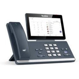 Yealink MP58-WH E2 Teams Téléphone de bureau avec Android 13, certification Teams, combiné sans-fil, Wifi et écran tactile 7'', conçu pour une