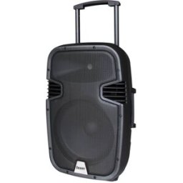 Segon Runner 15 Enceinte amplifiée 130W avec double micro UHF, Bluetooth, USB/SD, MP3 et tuner FM.