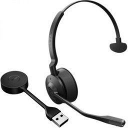 Jabra GN Jabra Engage 55 SE Mono UC USB-A Casque sans-fil DECT avec sécurité accrue et qualité sonore supérieure, pour des appels efficaces quel que soit le