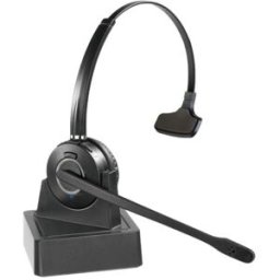 Cleyver HW10 Occasion Casque téléphonique filaire mono d'occasion avec connexion QD, micro antibruit et design léger pour un usage professionnel.