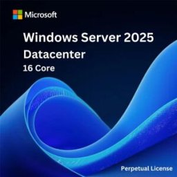 Windows Server 2025 Datacenter 16 cœurs Plateforme serveur la plus puissante de Microsoft : virtualisation illimitée, sécurité renforcée et