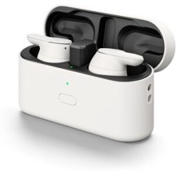 EPOS ADAPT E1 (blancs) Écouteurs Bluetooth compacts et légers avec un son exceptionnel et une connectivité polyvalente