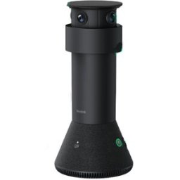 Yealink MTower Caméra intelligente de centre de table avec résolution 4K et vue à 322°, idéale pour compléter vos salles de petite et moyenne taille.