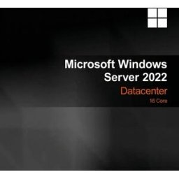 Microsoft Windows Server 2022 Datacenter 16 Core Licence Windows Server 2022 Datacenter pour 16 cœurs, destinée aux centres de données et aux