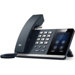 Yealink T64 LTE Téléphone de bureau 4G basé sur Android 12 avec carte Nano SIM intégrée pour un déploiement sans-fil facile.