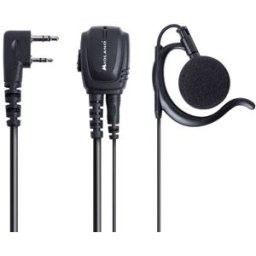 Midland BA21 : micro-casque 2 pin Kenwood Micro casque pour talkies-walkies avec connexion 2 pin Kenwood.