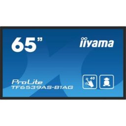 IIYAMA ProLite TF6539AS-B1AG Écran tactile tout-en-un de 65'' avec Android, parfait pour les bornes, les boutiques ou les salles de réunion.