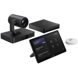 Yealink MVC S80-C5U Solution Microsoft Teams tout-en-un pour grandes salles autonomes avec : caméra 4 objectifs, tablette tactile et mini-pc.