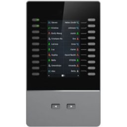 Module Grandsteam GBX20 Module d'extension GBX20 avec écran LCD et 20 touches bicolores idéal pour le Grandstream GXV3350.