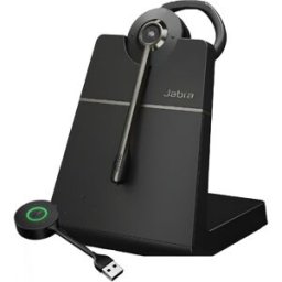 Jabra GN Jabra Engage 55 SE Convertible MS USB-A + Socle Casque sans-fil DECT avec sécurité accrue et qualité sonore supérieure, pour des appels efficaces quel