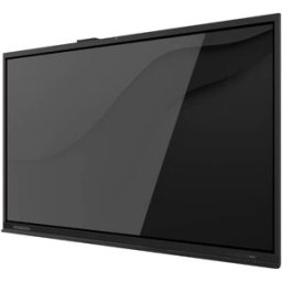 Innex CT75 Écran tactile 4K tout-en-un 75'' pour réunions hybrides, avec caméra IA, micros intégrés et partage sans fil sécurisé.
