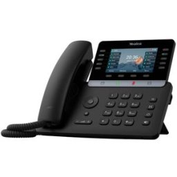 Yealink T74U Téléphone professionnel avec 16 comptes SIP, Gigabit-PoE, écran couleur 4,3 pouces et prise en charge des modules d'extension.