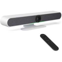 Cleyver Medium Large Room Bar 4K Zoom 10x Barre de visioconférence 3-en-1 avec caméra 4K, audio stéréo et fonctions intelligentes, idéale pour les