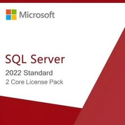 Microsoft SQL Server 2022 Standard 2 Core Licence 2 cœurs SQL Server 2022 Standard offrant aux entreprises une licence flexible de serveurs de bases