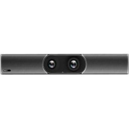 Yealink MeetingBar A30 Barre vidéo Android multi-plateformes avec double caméra PTZ et fonctionnalités IA pour moyennes salles.