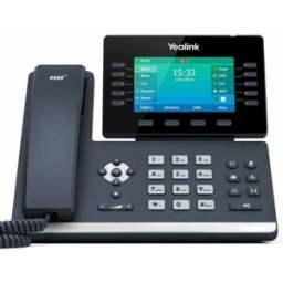 Yealink T54W Téléphone de bureau SIP avec grand écran, 16 comptes SIP, Bluetooth et WiFi