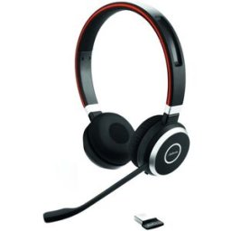 Jabra GN Jabra EVOLVE 65+ MS Stereo +Base reconditionnée Casque Bluetooth sans fil actualisé, avec NFC, très confortable et avec support de charge, optimisé