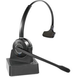 Cleyver HW10 Casque DECT sans-fil avec support de charge et fonction GAP.
