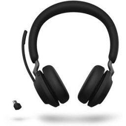 Jabra GN Jabra Evolve2 65 USB-C Duo MS Casque duo sans-fil pour PC/Mac, mobile et tablette - avec certification Microsoft Teams.