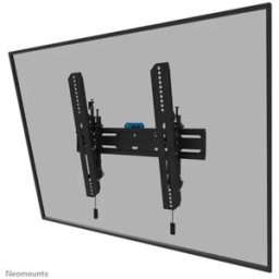 Neomounts WL35S-850BL14 Support TV mural ultraplat et inclinable pour écrans de 32 à 75″ avec construction solide en acier, montage rapide et