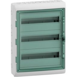 Tableau de distribution Schneider 54 modules IP65 porte transparente 10345