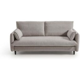 convertiblecenter MONACO - Canapé convertible 4 places - Velours, Taupe