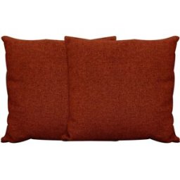 convertiblecenter Coussins décoratifs x2, Rouille