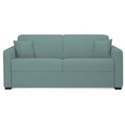 convertiblecenter MANOSQUE - Canapé convertible 4 places - Tweed, Bleu ciel