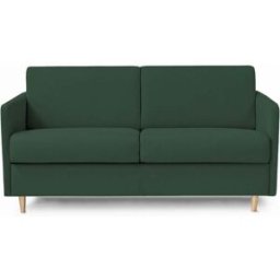 convertiblecenter VALLAURIS - Canapé convertible 3 places - Tweed, Vert sapin