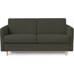 convertiblecenter CANNES - Canapé convertible 4 places - Tweed, Kaki